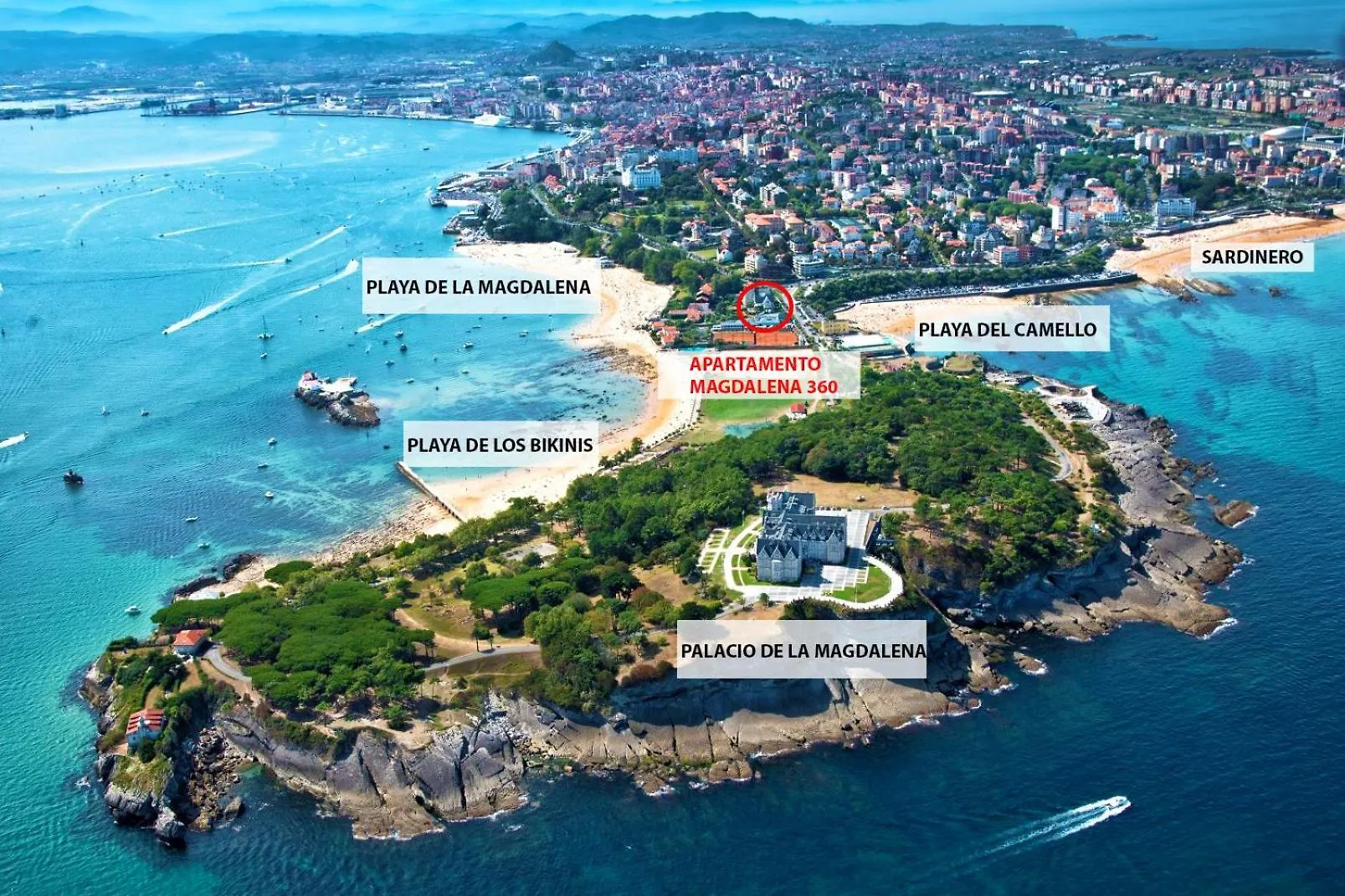Magdalena 360 Apartment Santander